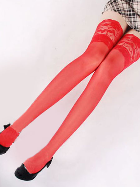 Image of Carnevale Calze da ragazza calze al ginocchio calze da donna Accessori per costumi di Costume Halloween
