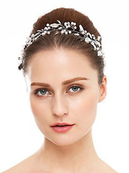 

Milanoo Wedding Headpiece Hair Accessories For Bride, White