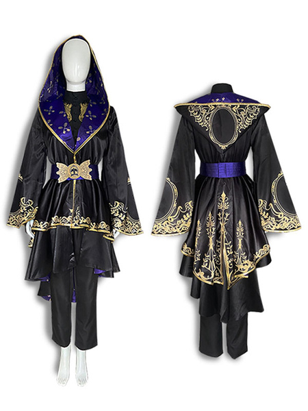 Fan Favorite Milanoo Disney Twisted Wonderland Octavinelle Azul Summoning Robes Ashengrotto Cosplay Costuem Halloween Fandom Shop - obito robe roblox