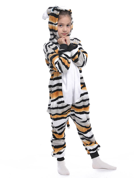 Image of Pigiama Kigurumi Tutina per bambini Costume da pigiama da tigre in poliestere