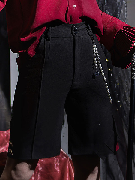 Image of Pre-vendere pantaloncini Lolita rossi dritti Bloomers Gothic Lolita