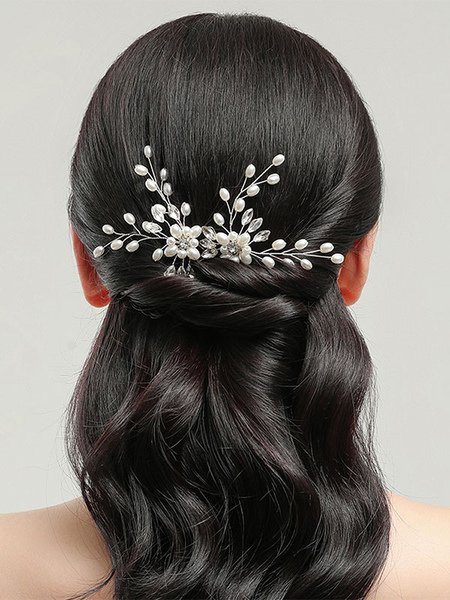 Image of Accessori per capelli in metallo per capelli da sposa per la sposa