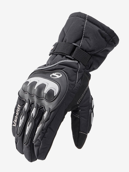 Image of Guanti da moto invernali impermeabili touch screen guanti da equitazione caldi guanti da corsa antivento per arrampicata e escursionismo