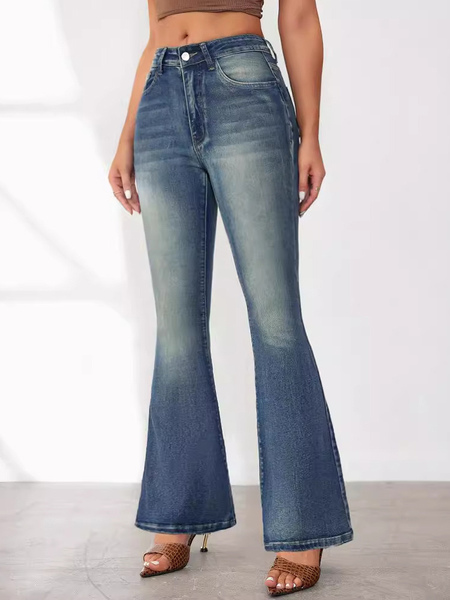 Image of Jeans da donna Chic Denim a vita naturale
