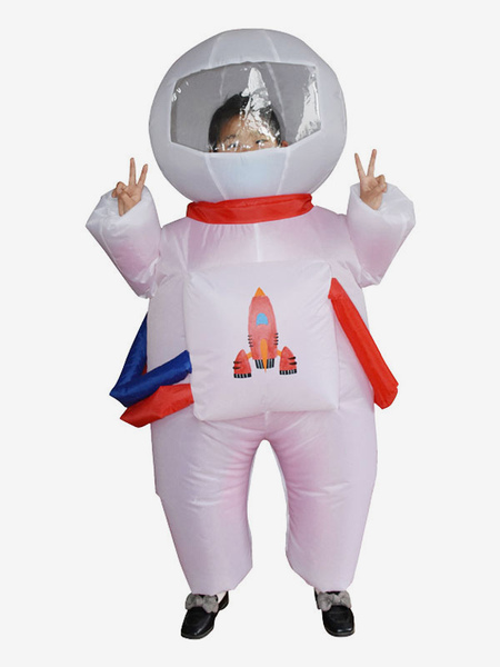 Image of Costume da carnevale Costume divertente Bianco Unisex Mardi Gras Burlesque Poliestere Tuta Costumi da astronauta per le vacanze