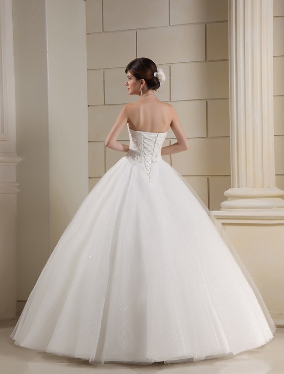 2014 New White/Ivory Bridal Wedding Dress Custom Size 4-6-8-10-12-14-16 ...