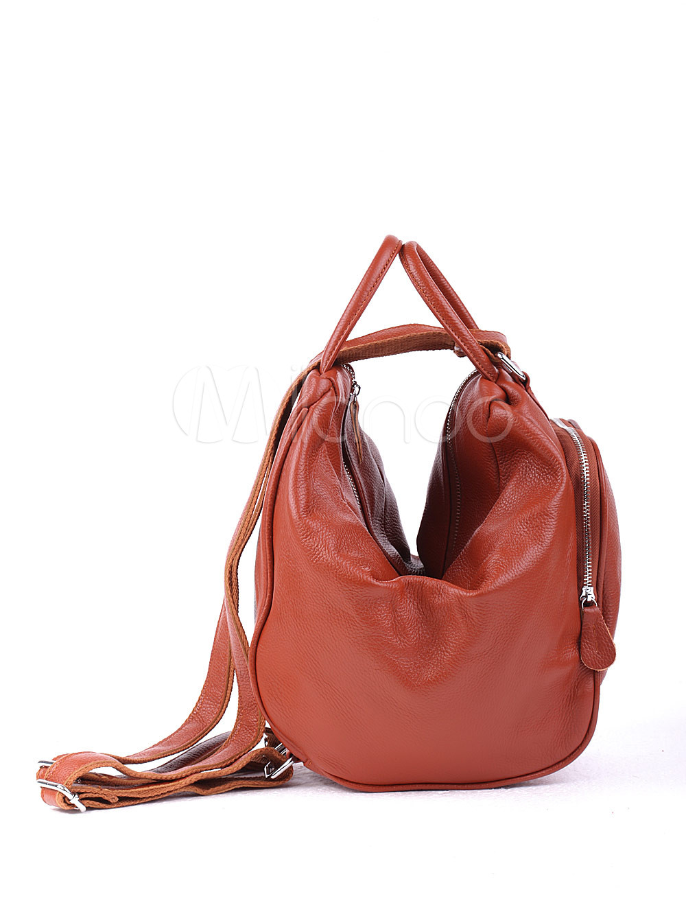 32*23*33cm classical brown cowhide womens convertible bag